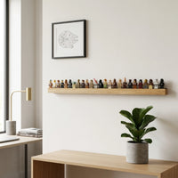 Minifiguren Display aus Massivholz für Wohnzimmer, Kinderzimmer oder Büro | FigurenGalerie LINE